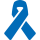 Suicide awareness/prevention ribbon icon